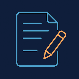Registration document icon